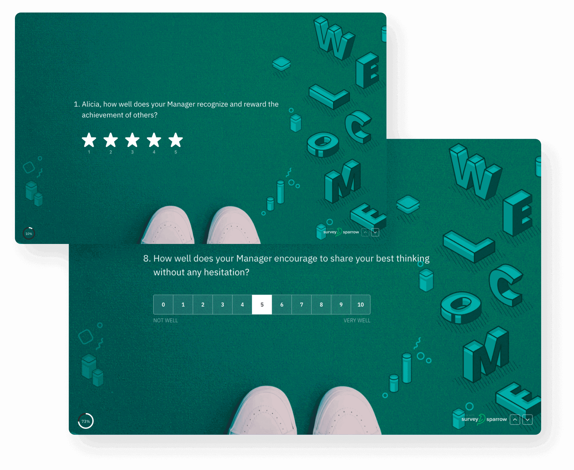 360 Feedback Survey 360 Degree Survey Surveysparrow