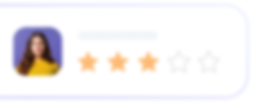 Customer review badge