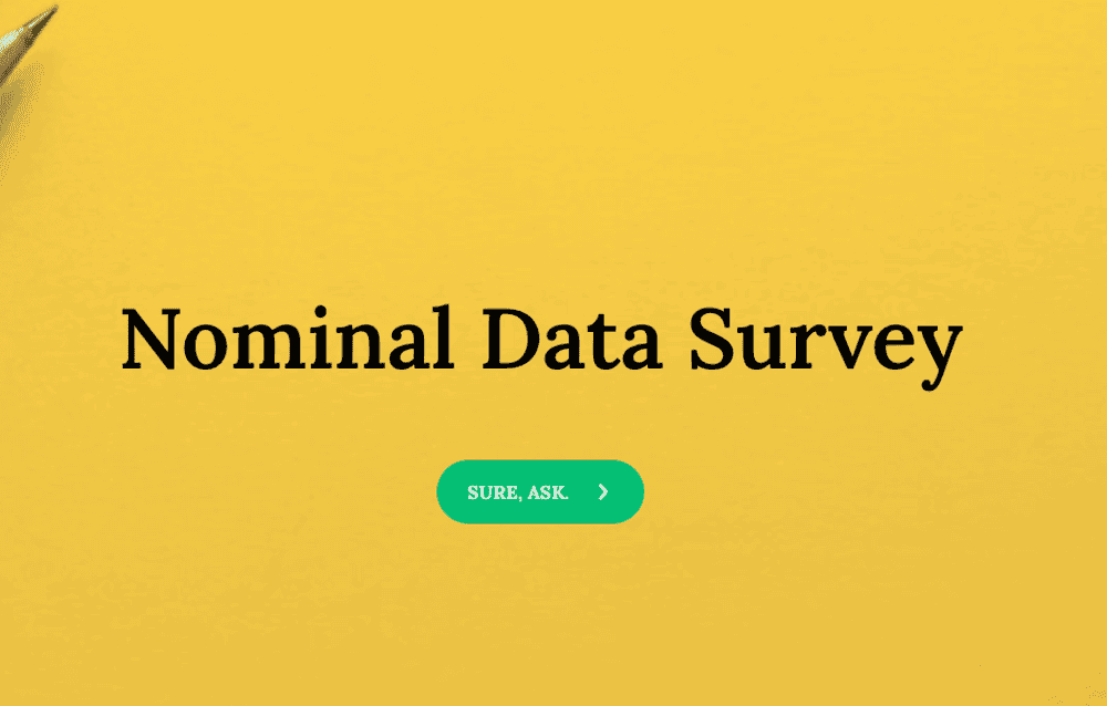 Nominal Data Survey