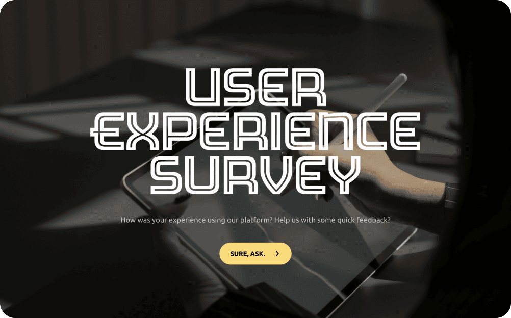 Free UX Survey Template