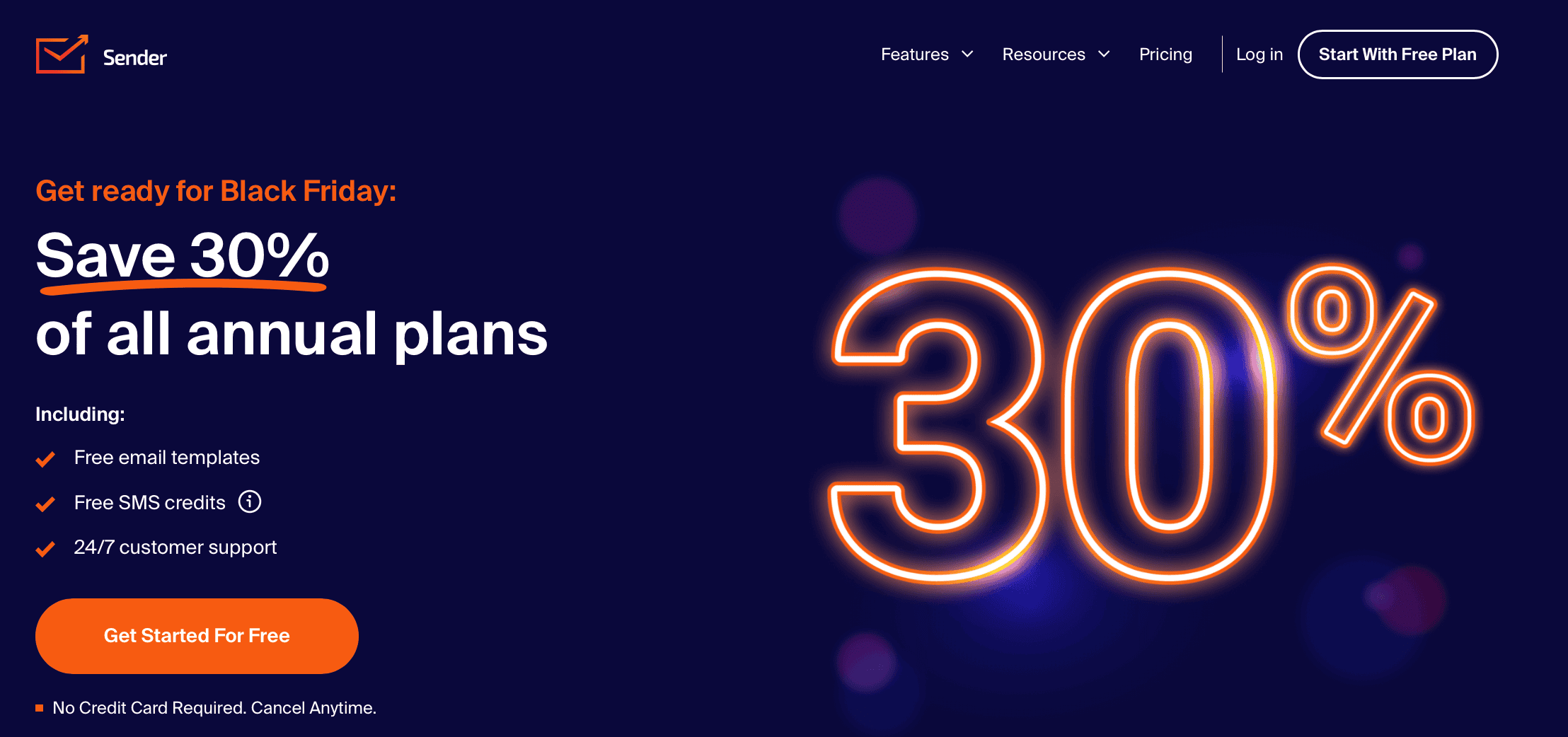 Sender Black Friday deal