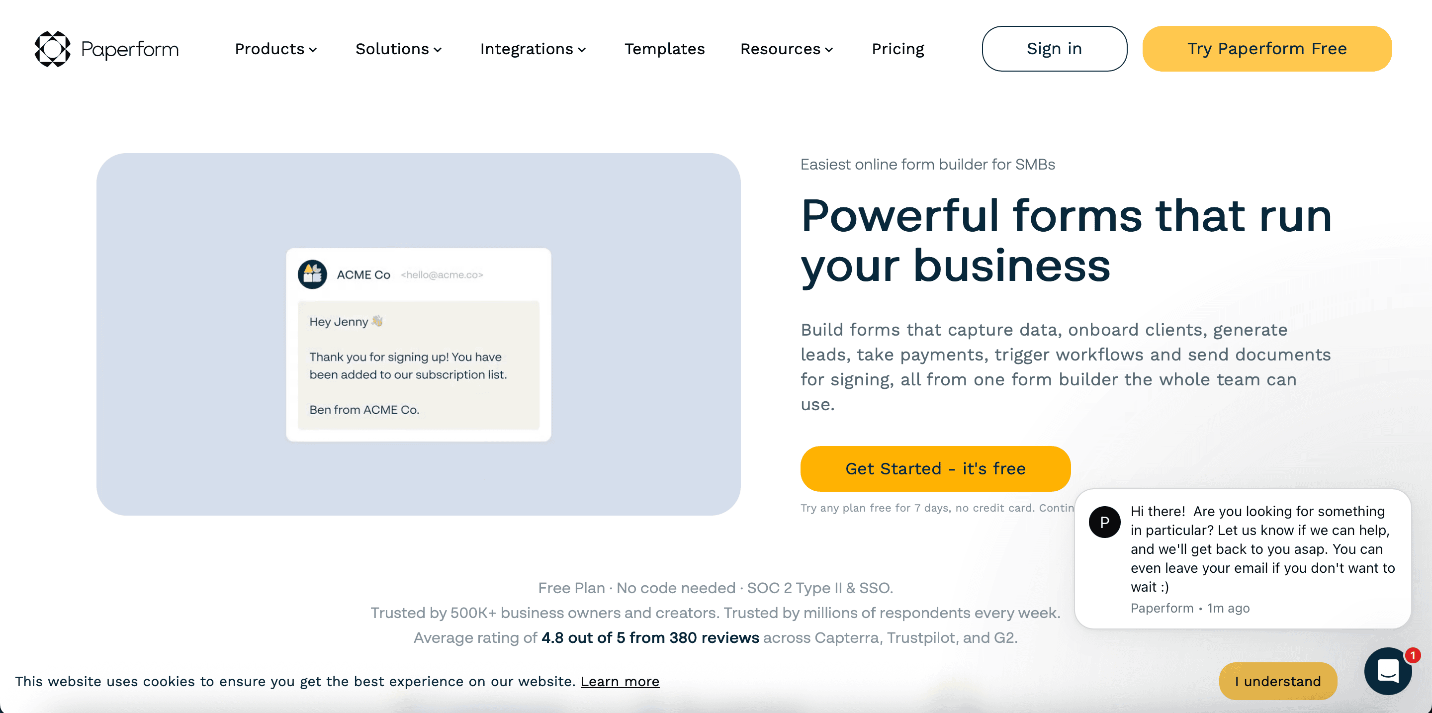 Alchemer Alternative_Paperform