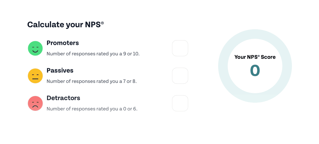 Net Promoter Score Calculator