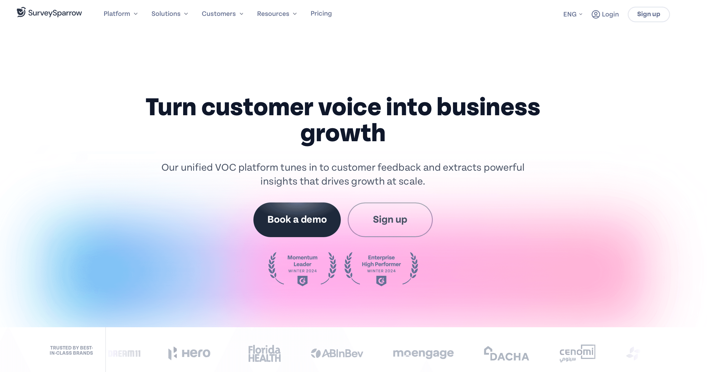 surveysparrow best online survey tool