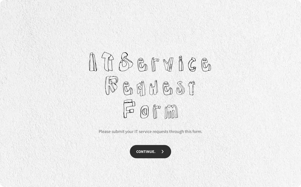 IT Service Request Form Template | Prioritize and resolve IT issues swiftly