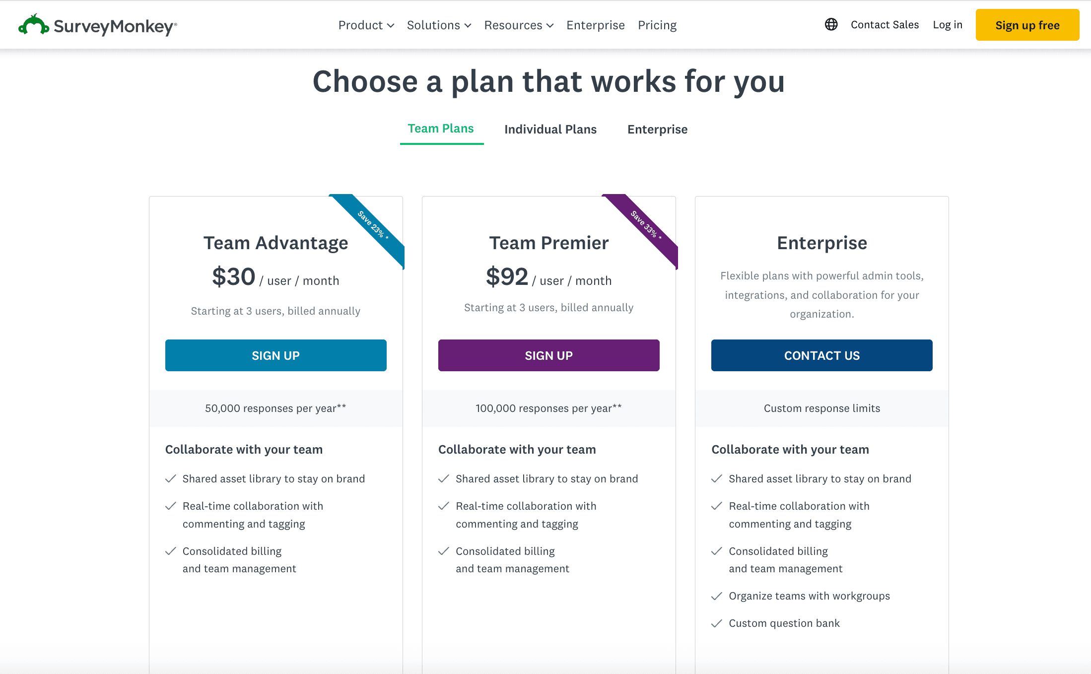 surveymonkey-pricing-page