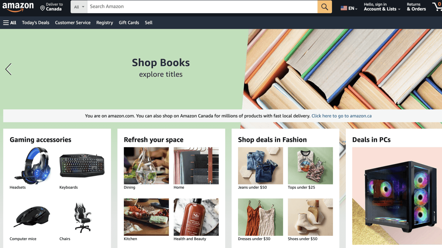 Amazon's product recommendation system