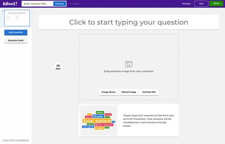 Kahoot, a Slido alternative