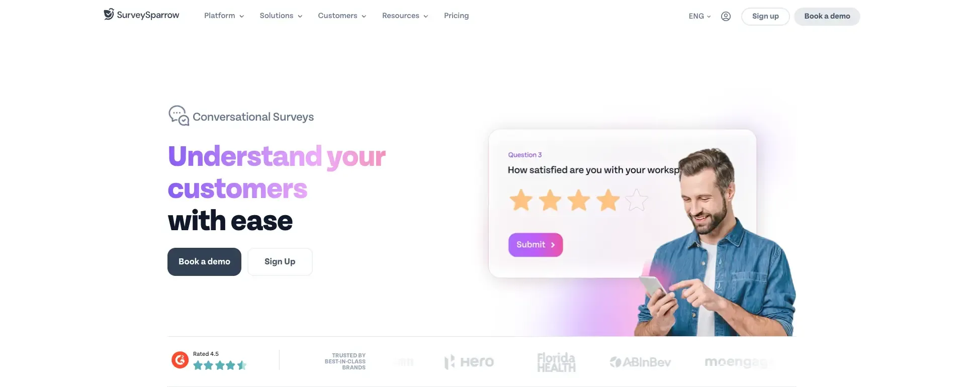 SurveySparrow - Conversational Survey Tool