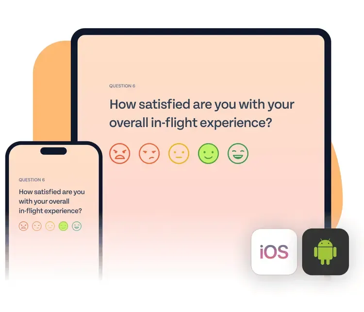 Mobile and tablet friendly surveys